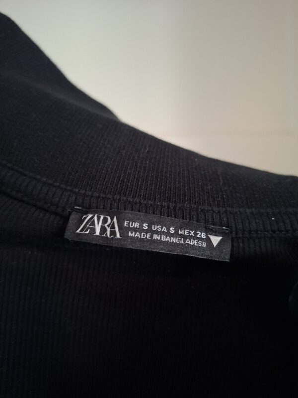 ZARA Kledingpakket 2 Crop Tops Zwart Maat S