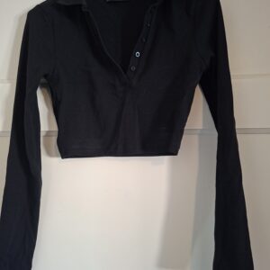 20260303_111054 ZARA Kledingpakket 2 Crop Tops Zwart Maat S