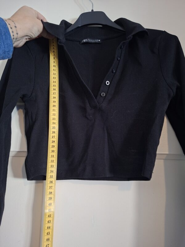 ZARA Kledingpakket 2 Crop Tops Zwart Maat S