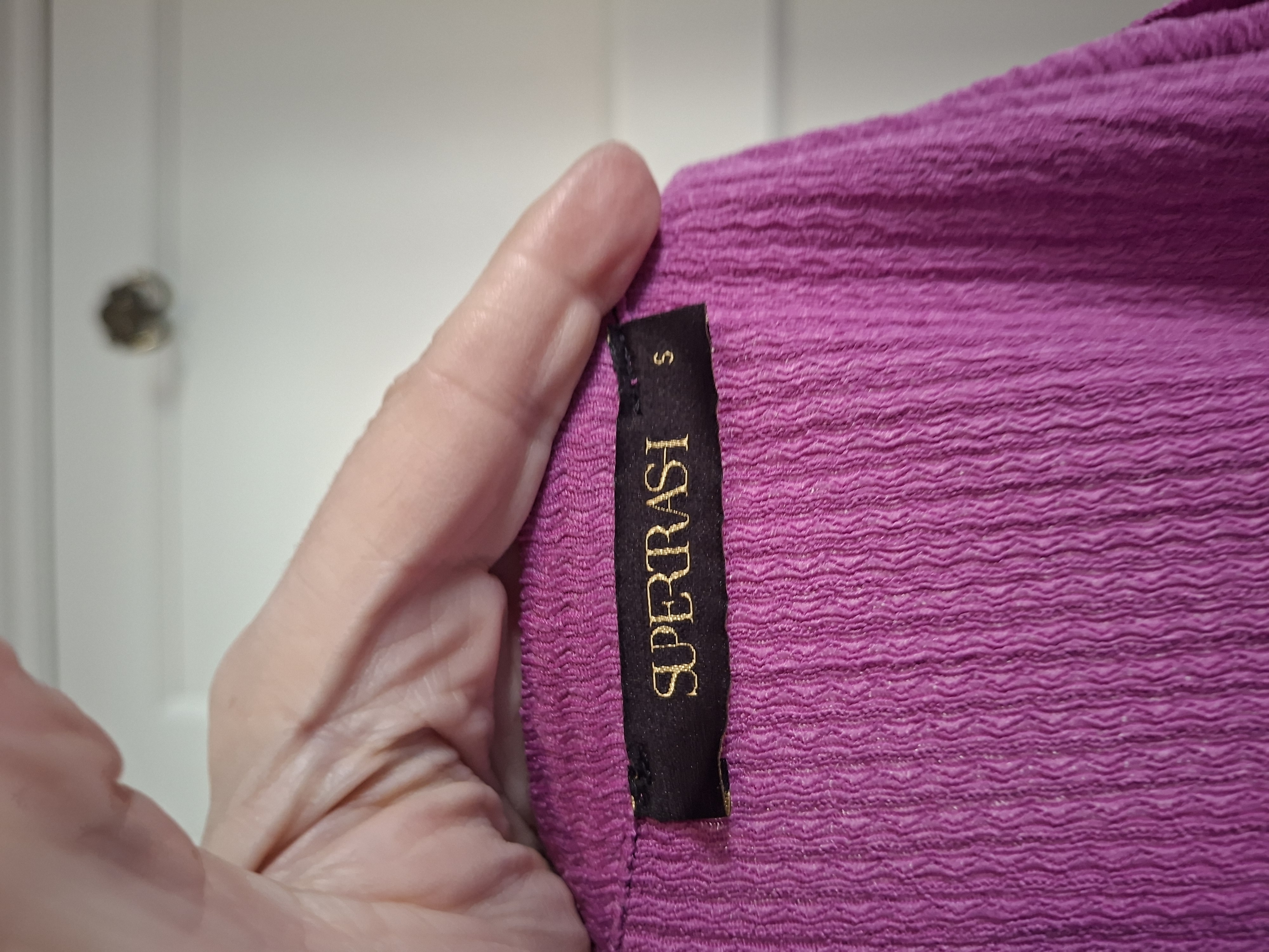 20260303_111359 Supertrash Jurk Crêpe Fuchsia Maat S