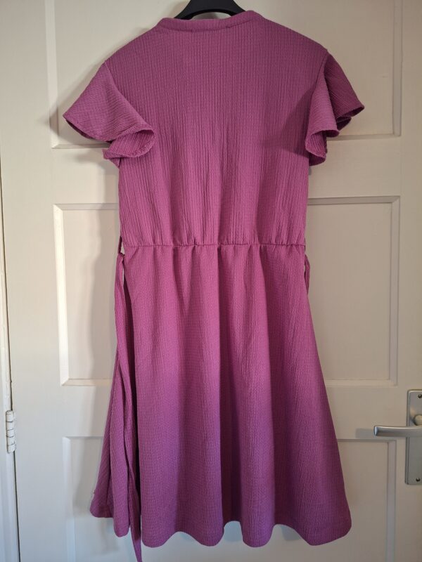 20260303_111526 Supertrash Jurk Crêpe Fuchsia Maat S