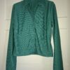 Blouse Pinstripe Groen Maat S
