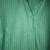 Blouse Pinstripe Groen Maat S