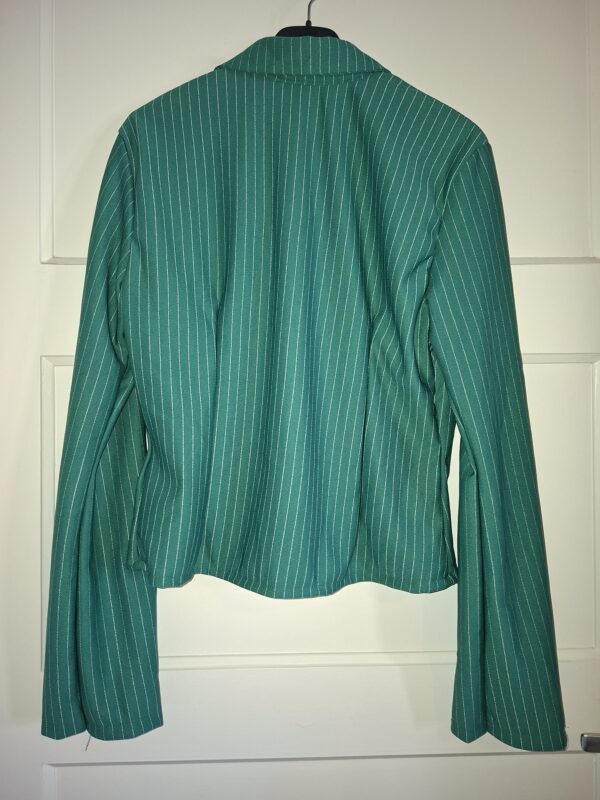 Blouse Pinstripe Groen Maat S