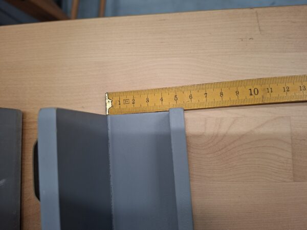 Set van 3 wandplankjes grijs met quote tekst