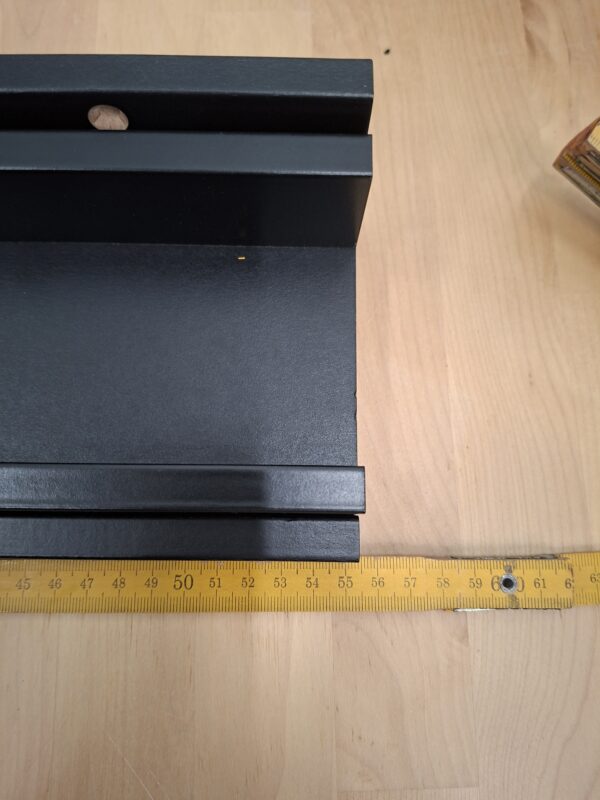 IKEA fotolijstplankje zwart 55 cm set van 2