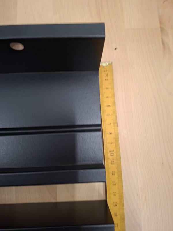 IKEA fotolijstplankje zwart 55 cm set van 2