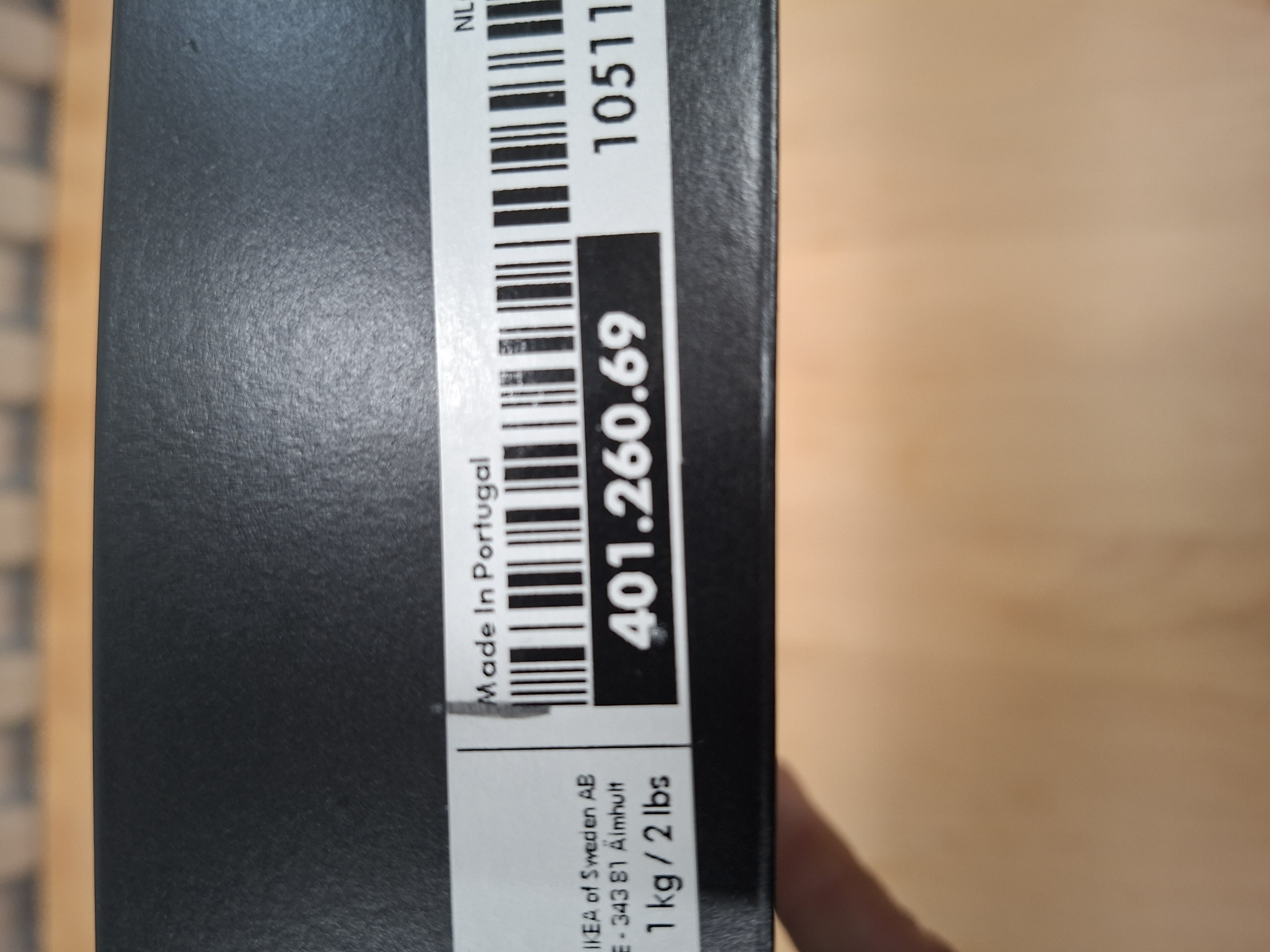 IKEA fotolijstplankje zwart 55 cm set van 2