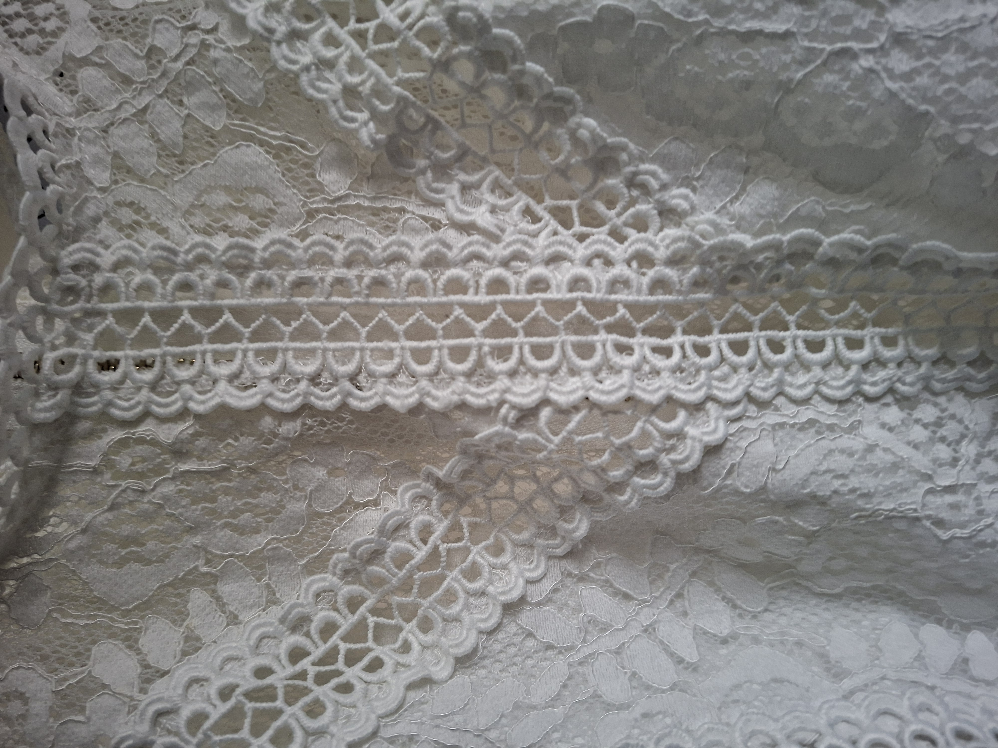 Loavies Kanten Top Ecru Maat XS