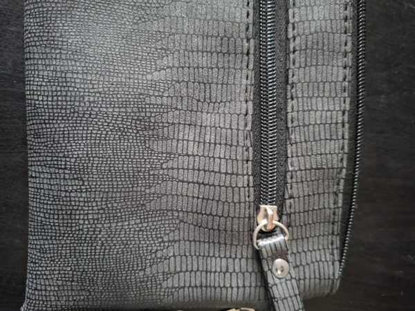 Crossbody Tas / Clutch Zwart met Studs