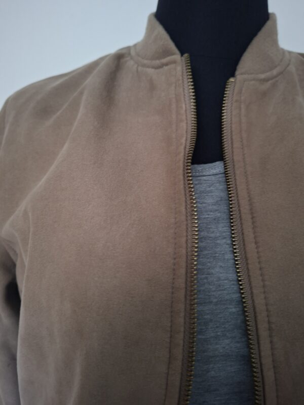 Primark Bomberjack Suède-look Bruin Maat M (Opknapper)