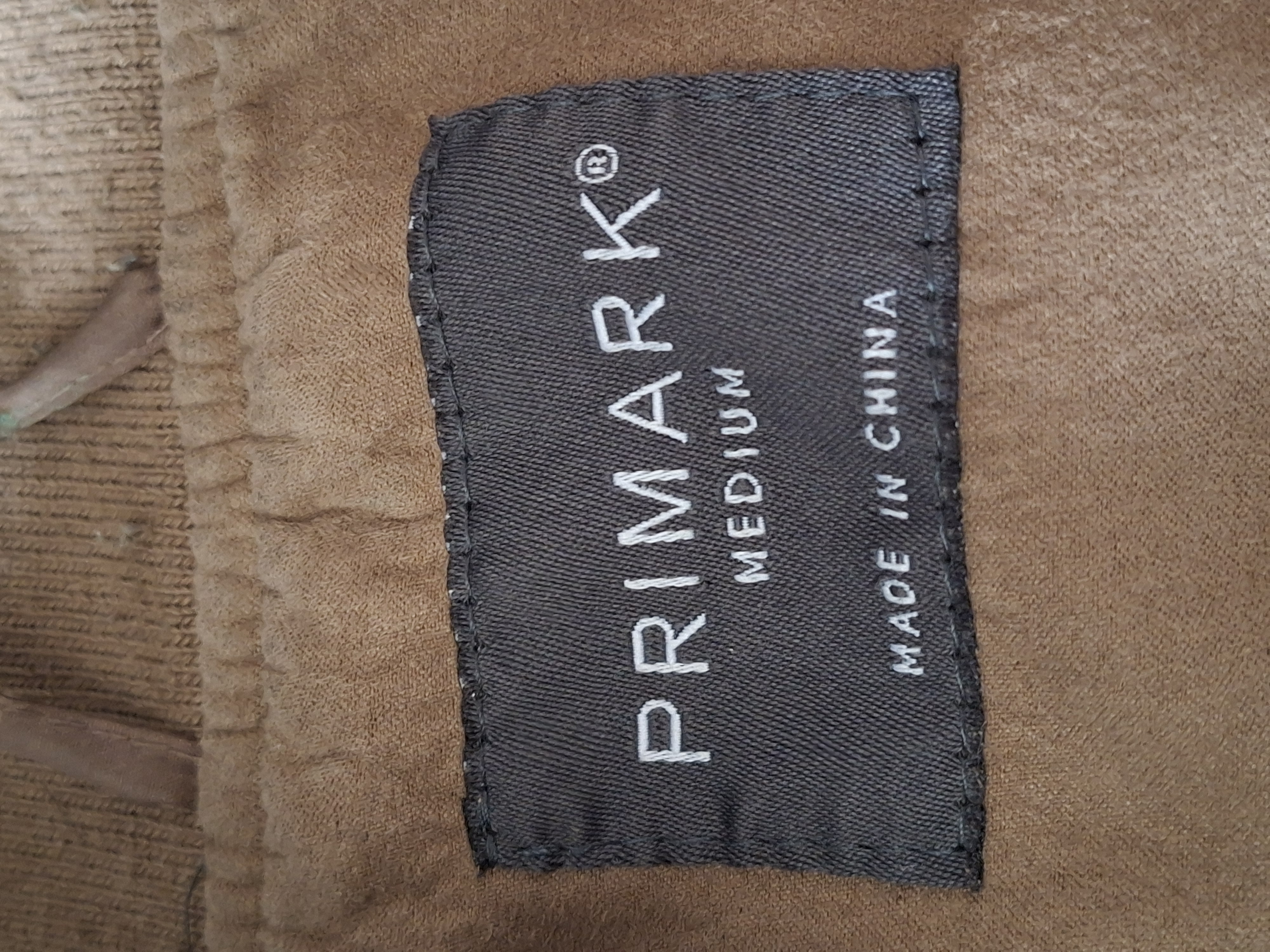 20260307_113934 Primark Bomberjack Suède-look Bruin Maat M (Opknapper)