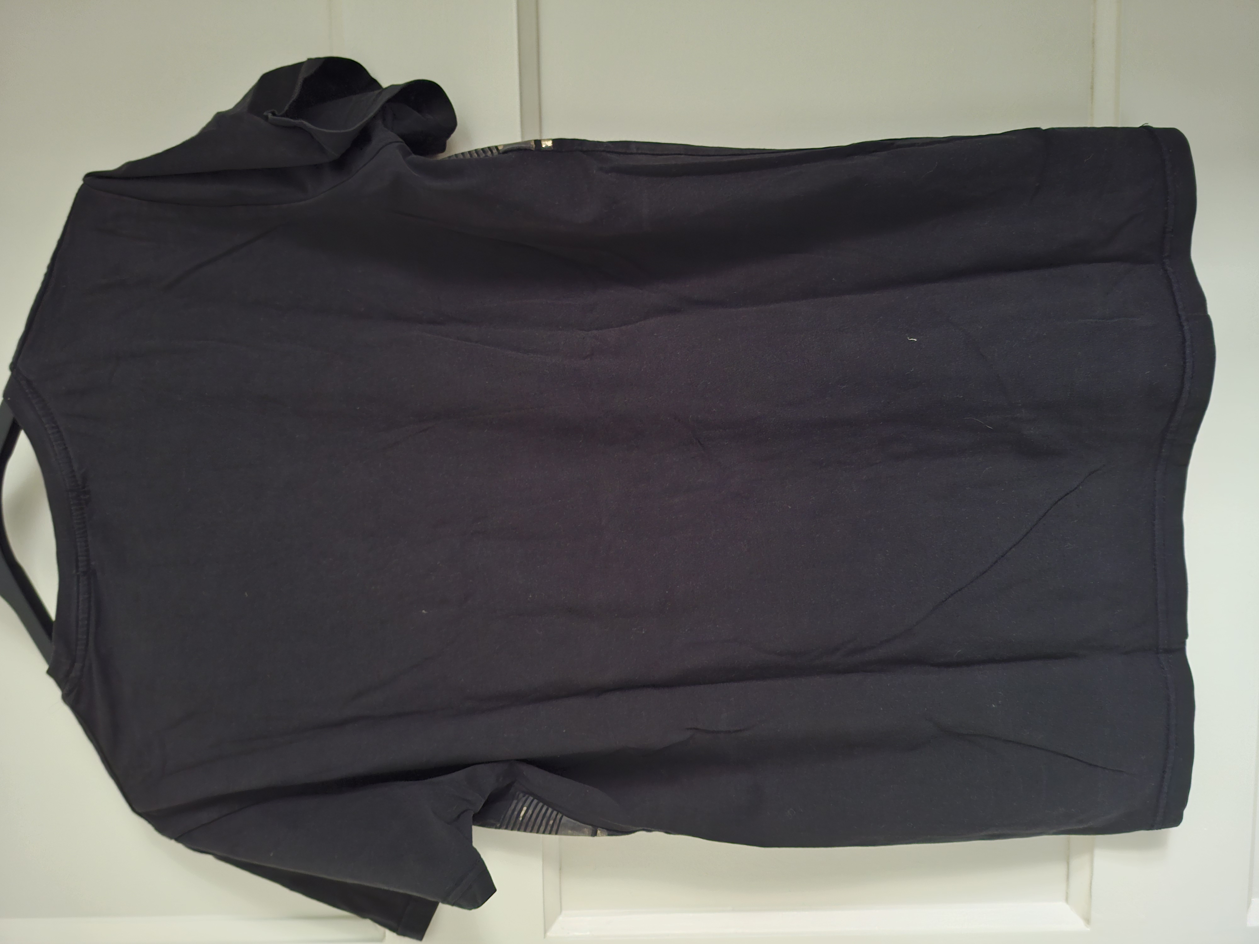 Belman T-shirt Zwart met Goudkleurige Print Maat L