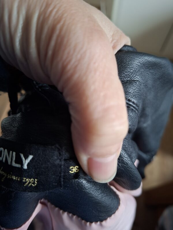 ONLY Bikerjack Imitatieleer Zwart Maat 36