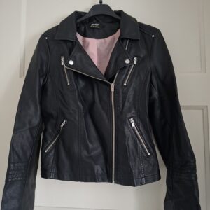 ONLY Bikerjack Imitatieleer Zwart Maat 36