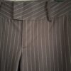 Shein Flared Broek Pinstripe Mauve Maat M (38)