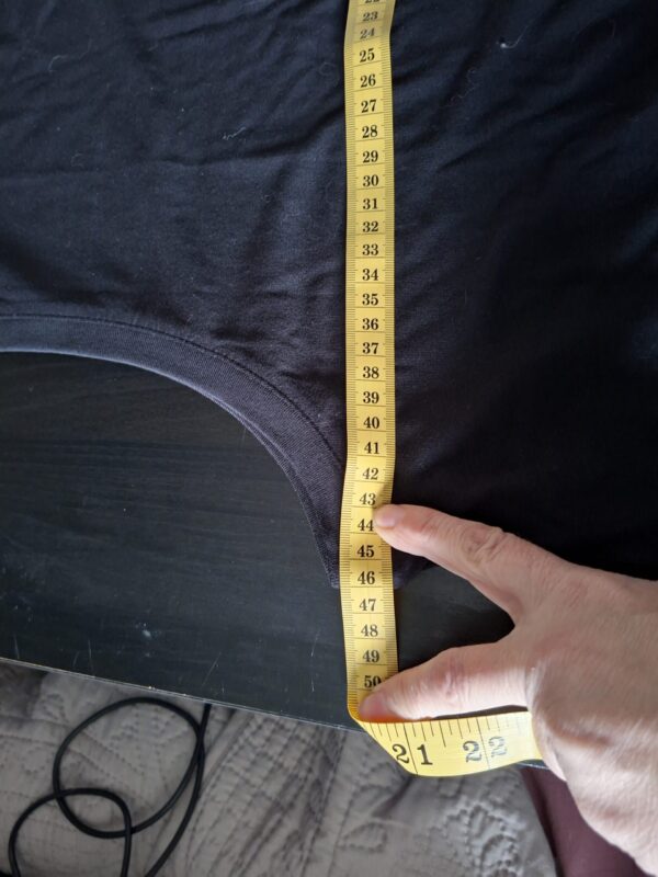 ADPT. jurk zwart mouwloos maat S/M