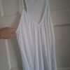 Hugo Boss jurk / onderjurk wit maxi maat S/M