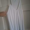 Hugo Boss jurk / onderjurk wit maxi maat S/M