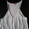 Hugo Boss jurk / onderjurk wit maxi maat S/M