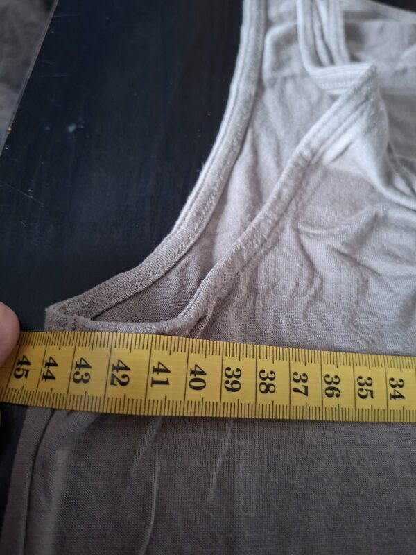 20260307_172133 Soya Concept maxi jurk taupe mouwloos maat M