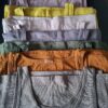 Lot van 11 mouwloze topjes diverse kleuren maat S/M
