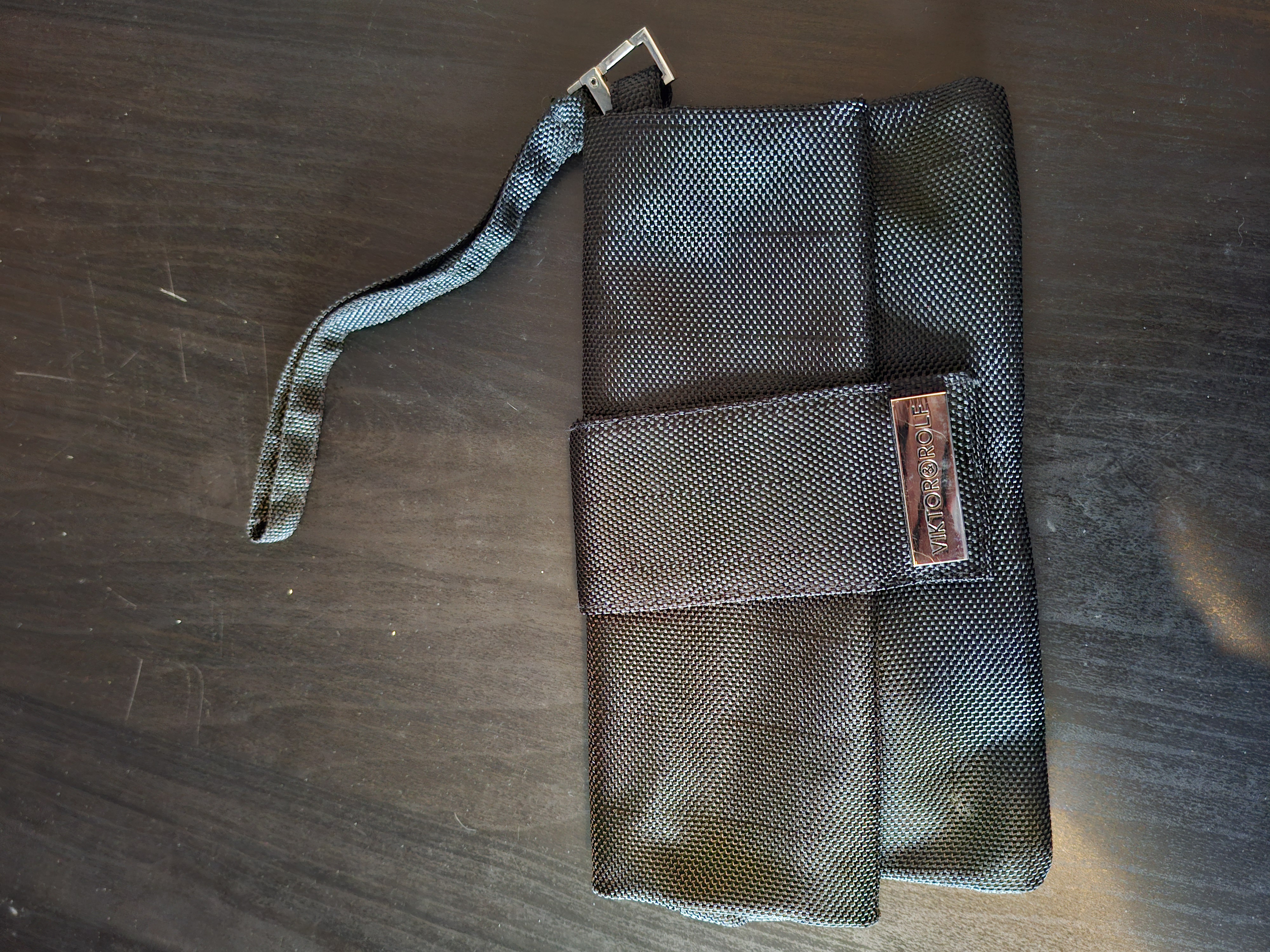 Viktor & Rolf polstasje zwart nylon