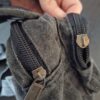 Heuptasje donkergrijs canvas verstelbare riem