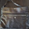 Gianni Chiarini leren tas zwart washed Made in Italy
