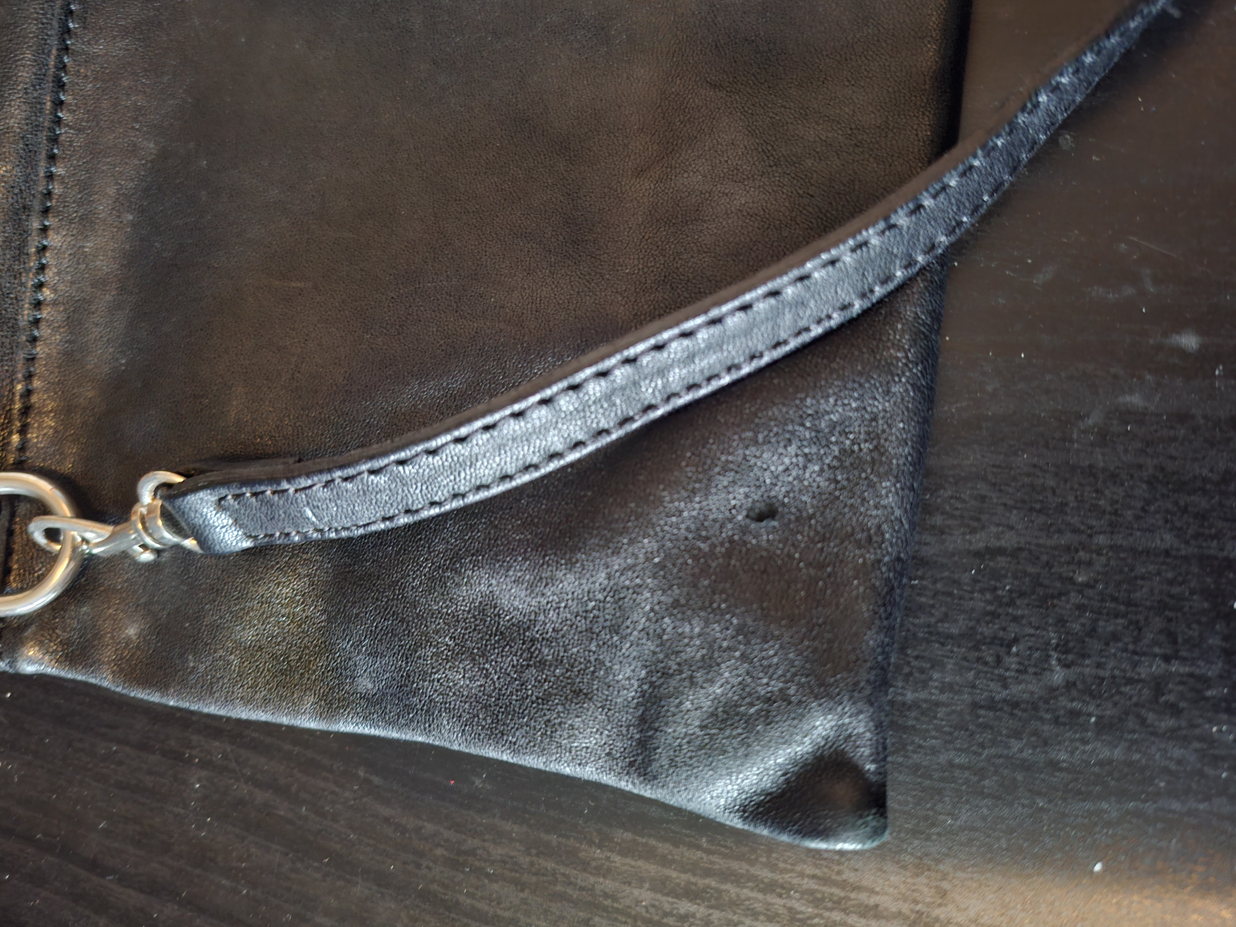 20260307_174359 Gianni Chiarini leren tas zwart washed Made in Italy