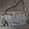 Gianni Chiarini leren tas zwart washed Made in Italy