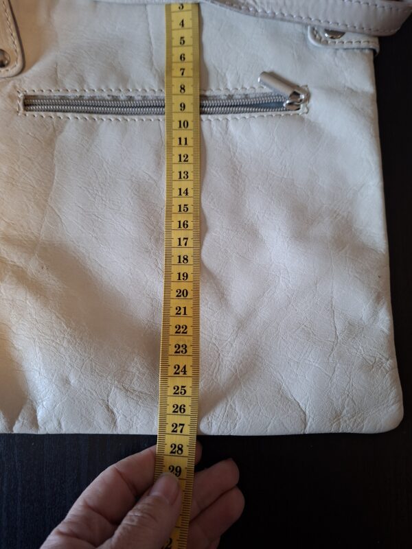 20260307_174518 Vera Pelle leren crossbody tas crème/beige Made in Italy