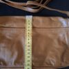 Berba crossbody tas cognac leer