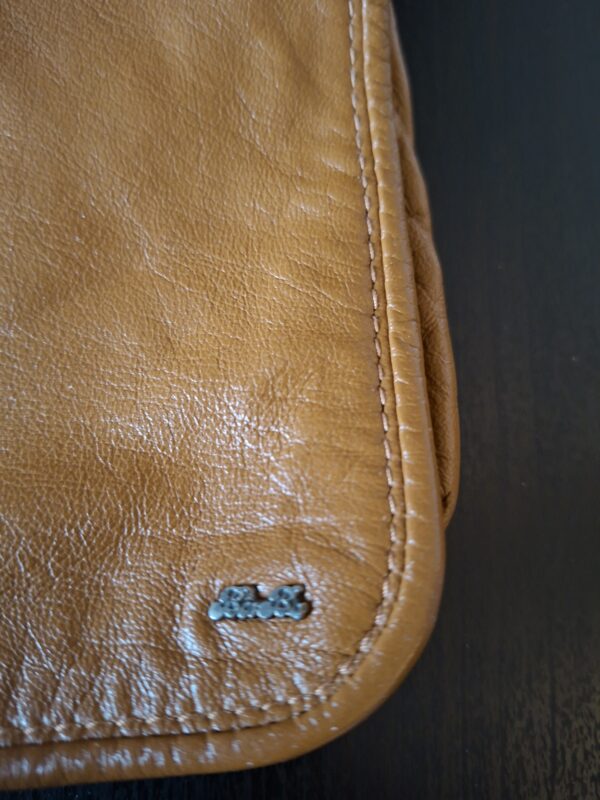 Berba crossbody tas cognac leer