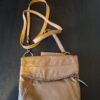 Sarah Pacini leren crossbody tas camel cognac