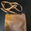 Sarah Pacini leren crossbody tas camel cognac