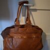 Sacha Leather Stuff leren handtas cognac
