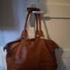 Sacha Leather Stuff leren handtas cognac