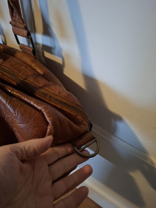 Sacha Leather Stuff leren handtas cognac