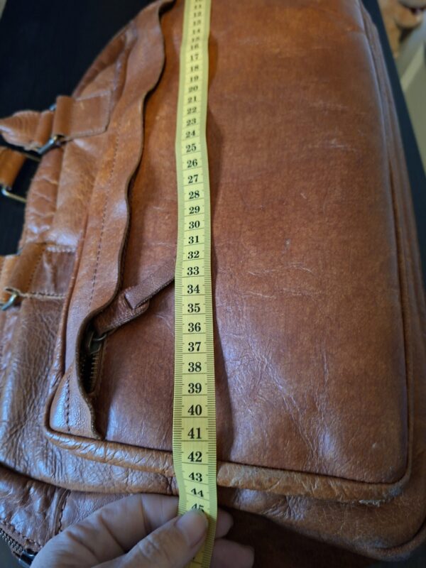 Sacha Leather Stuff leren handtas cognac