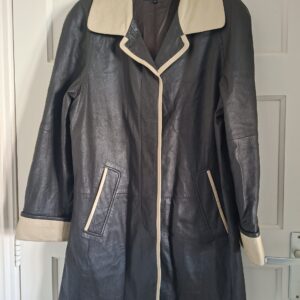 Ottimo vintage leren jas cognac maat 38