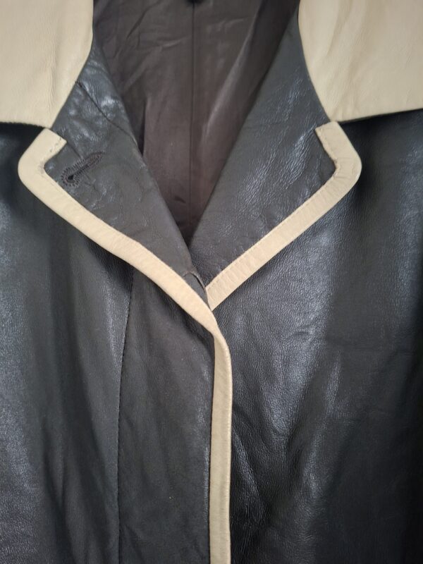 Ottimo vintage leren jas cognac maat 38