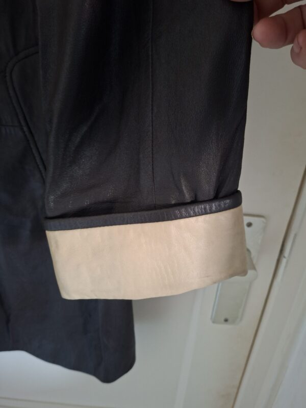 Ottimo vintage leren jas cognac maat 38