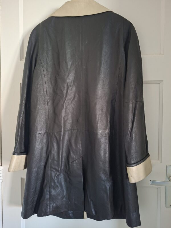 Ottimo vintage leren jas cognac maat 38