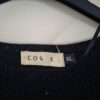 Costes pailletten gilet zwart zilver maat XL (ook L/M)