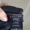 Costes pailletten gilet zwart zilver maat XL (ook L/M)