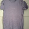 Benetton T-shirt lila/lavendel strass logo maat S