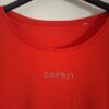 Esprit T-shirt rood strass logo maat M
