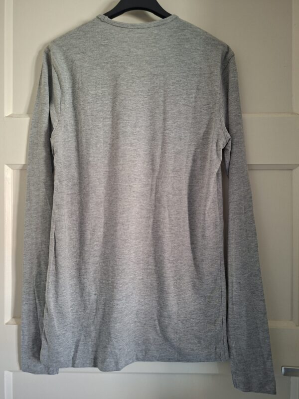 Zeeman longsleeve grijs extra lang maat S