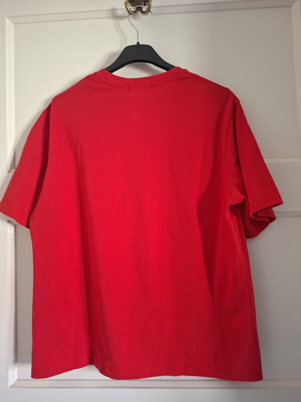 20260311_152006 Rood T-shirt ronde hals oversized maat S/M